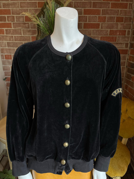 1980s Sonia Rykiel Velours Deluxe Jacket