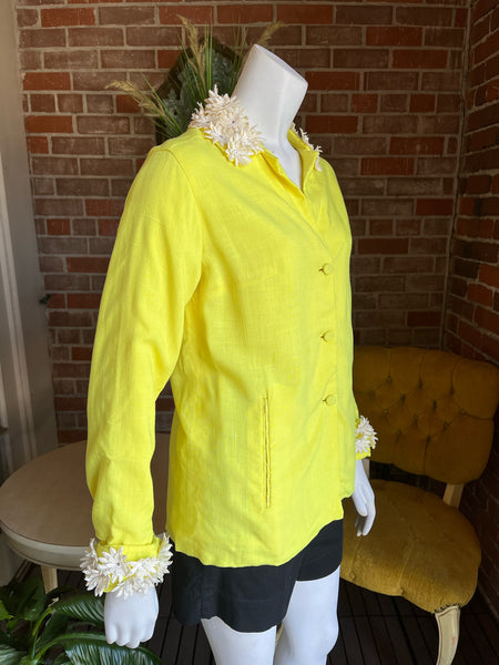 1960s Mr. Blackwell Daisy Top