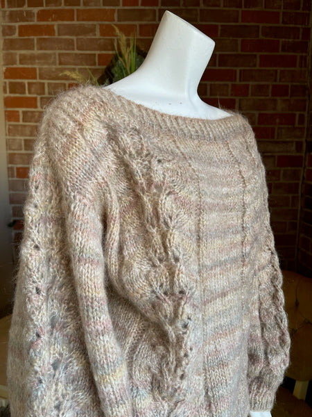 Vintage Handmade Mohair Sweater