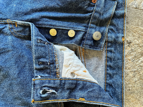 1980s 701-0117 Levis Student Jeans 28x32