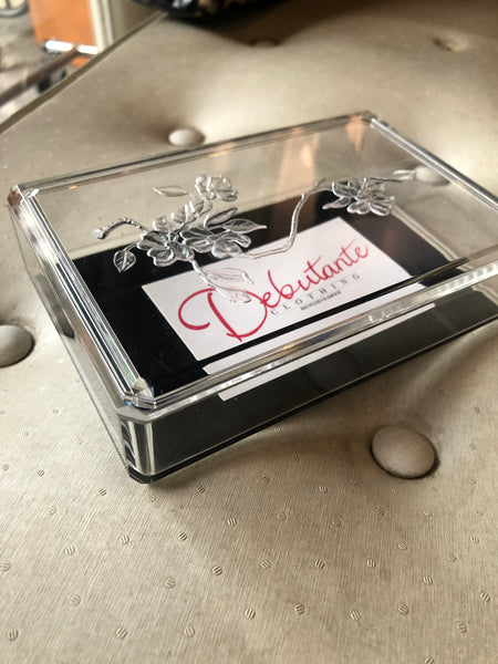Clear Acrylic Jewelry Box