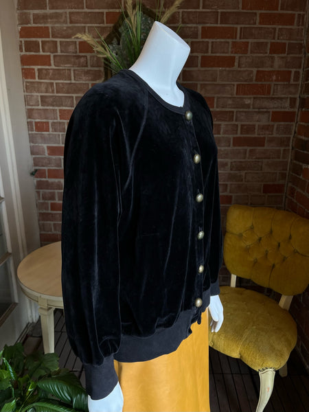 1980s Sonia Rykiel Velours Deluxe Jacket