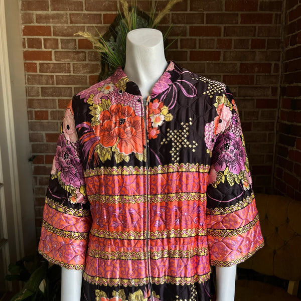 1970s Quilted Jumpsuit