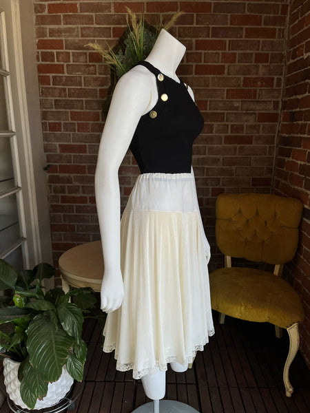 1950s Crystal Pleat Petticoat
