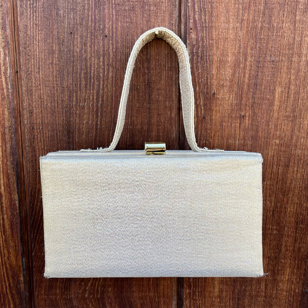 1960s Gold Lurex Box Purse