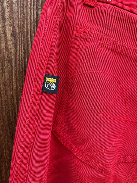 1970s Studio 54 Red Disco Pants