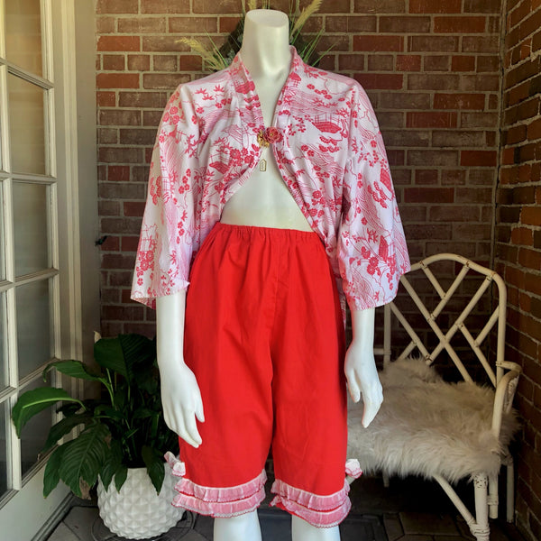 1960s Cotton Bloomers Capris