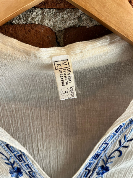 1970s Greek Folk Top