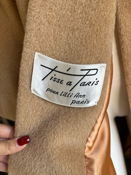 1960s Lilli Ann Mohair Coat