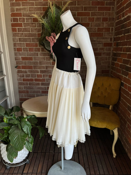 1950s Crystal Pleat Petticoat
