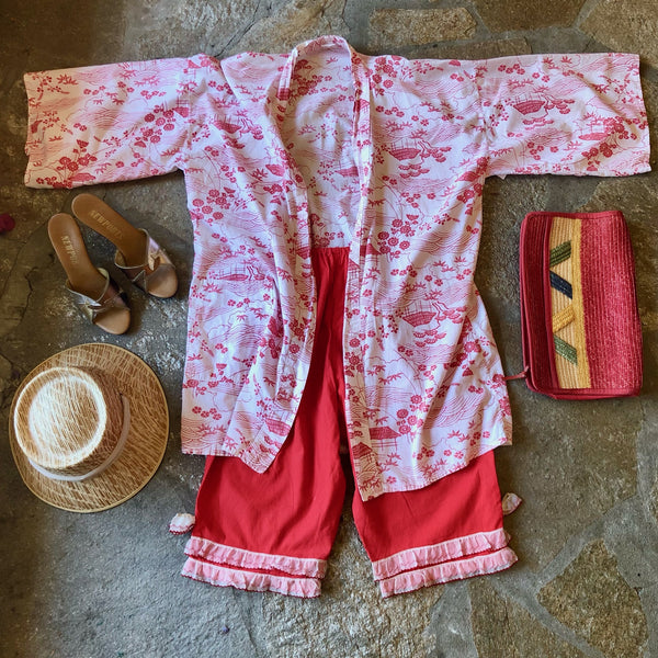 1960s Cotton Bloomers Capris