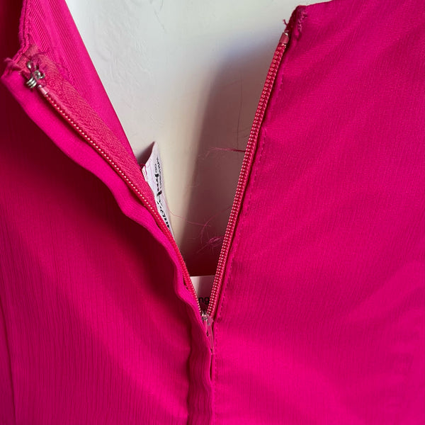 1960s Elinor Gay Pink Paillette Dress