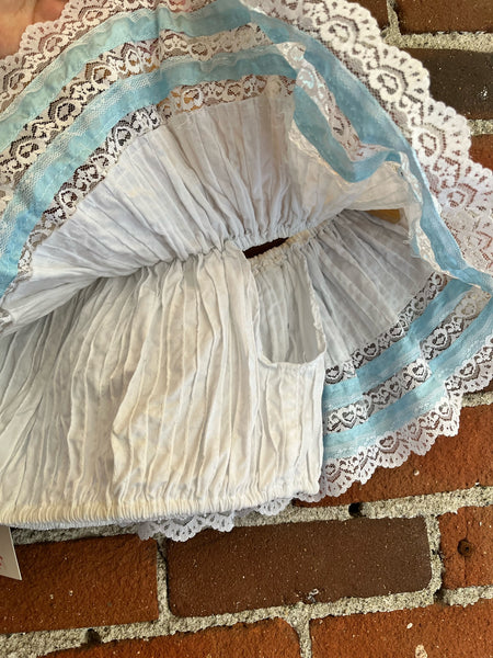 1960s Crop Top & Bell Bottom Pants  Mexican Set