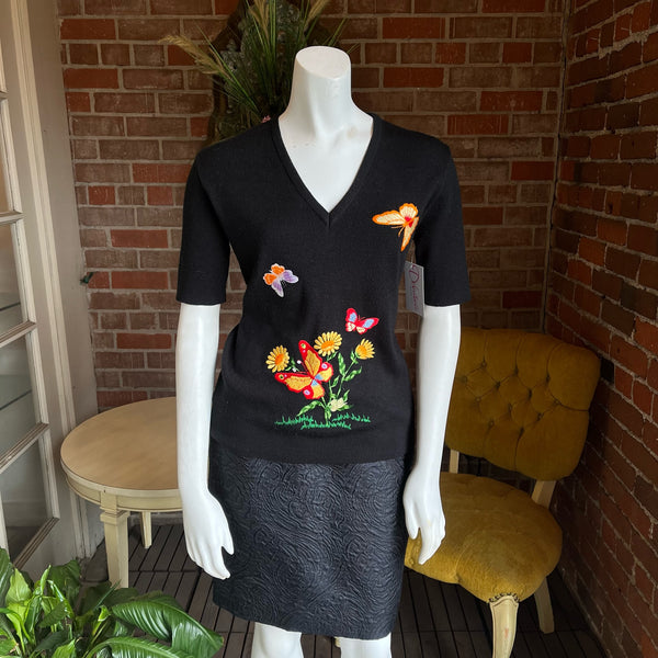 1970s Butterfly Sweater