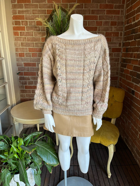 Vintage Handmade Mohair Sweater