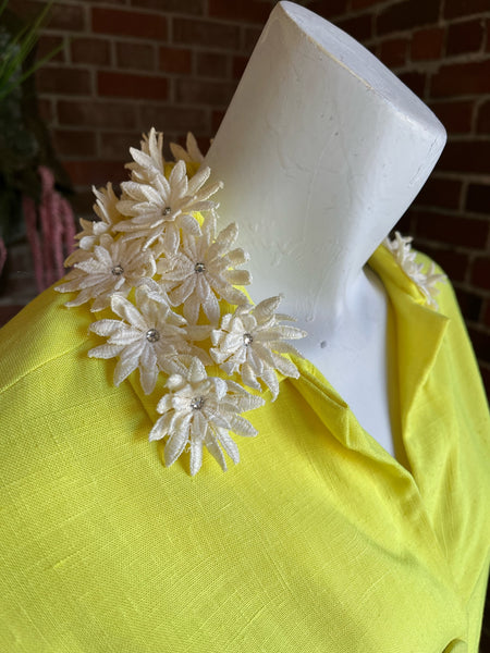 1960s Mr. Blackwell Daisy Top