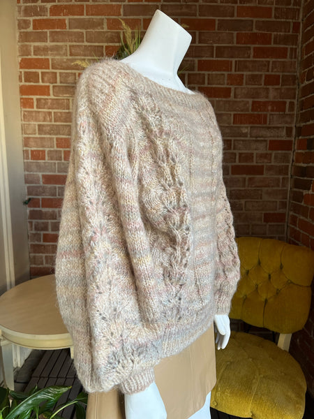 Vintage Handmade Mohair Sweater