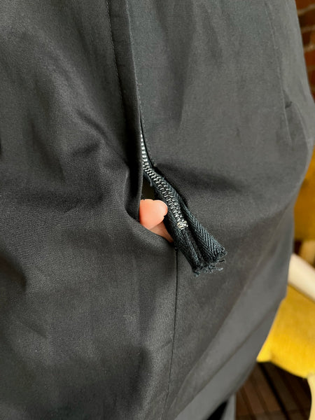 1950s Black Wiggle Dress