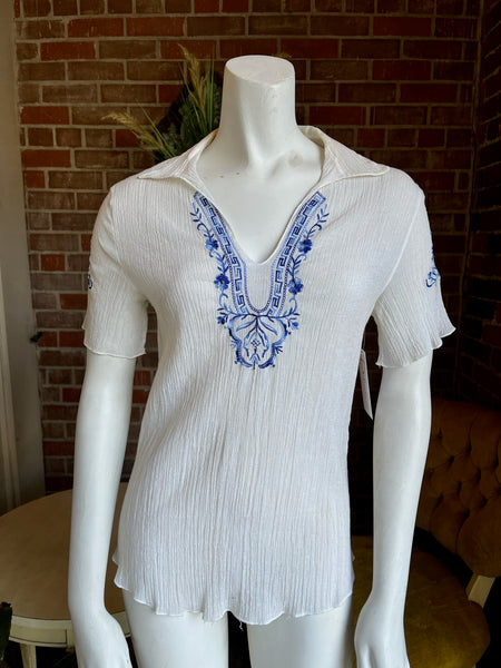1970s Greek Folk Top