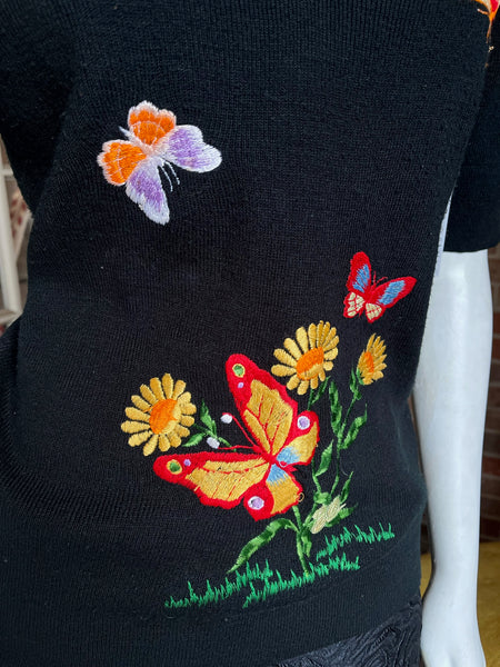 1970s Butterfly Sweater