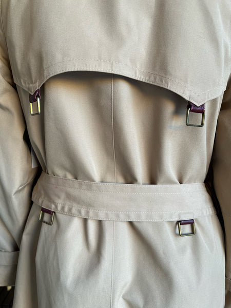 1970s Etienne Aigner Rain Trench Coat
