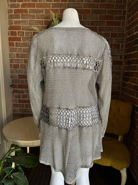 1990s Silver Mesh Jacket