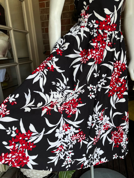 1980s does 1950s Tropical Dress