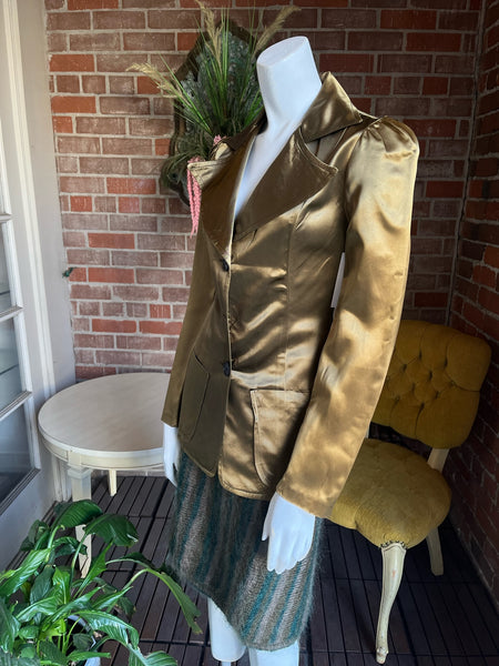 1970s Satin Blazer