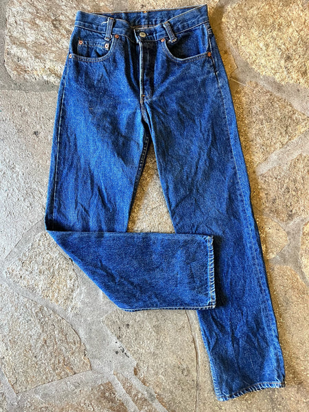 1980s 701-0117 Levis Student Jeans 28x32