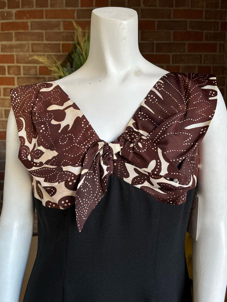 1960s Lilli Diamond Tropical Car Wash Dress Set