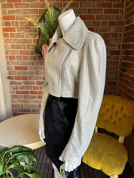 1990s Norma Kamali for Everlast Moto Jacket NWT