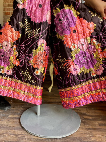 1970s Quilted Jumpsuit