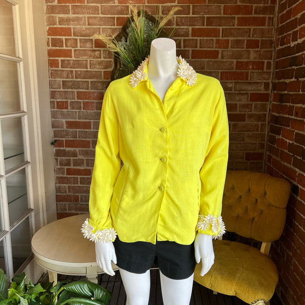 1960s Mr. Blackwell Daisy Top