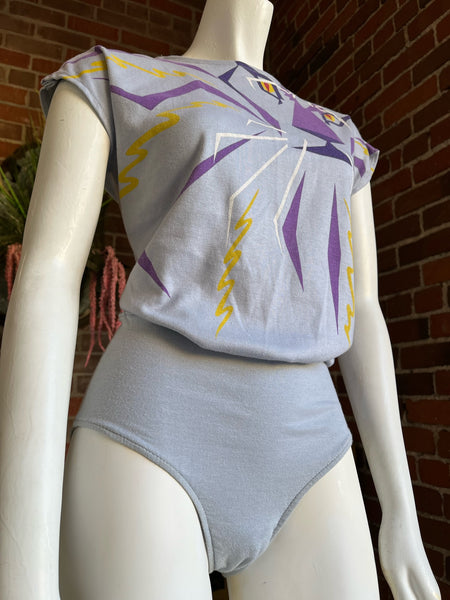 1980s Tiger Leotard