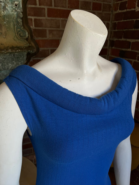 1980s Rolled Boat Neck Bodysuit