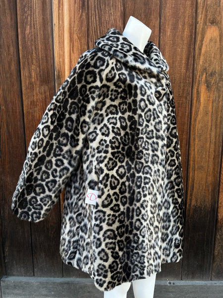 1960s Leopard Print Coat