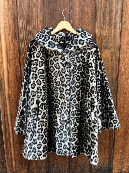 1960s Leopard Print Coat