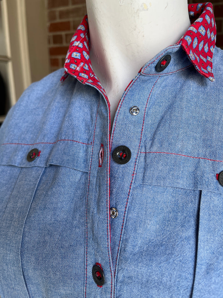 1980s Denim Dress 1980s Denim Dress
