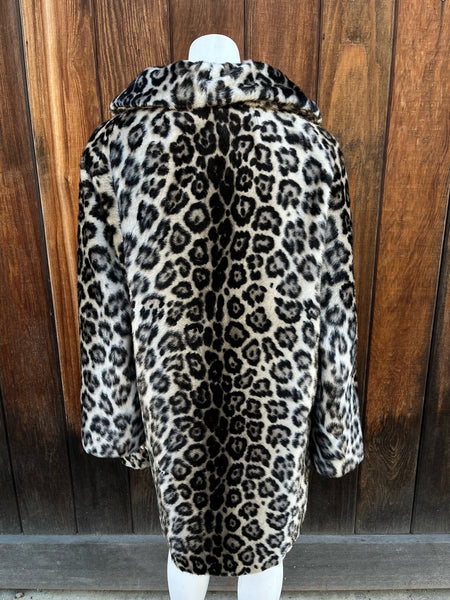 1960s Leopard Print Coat