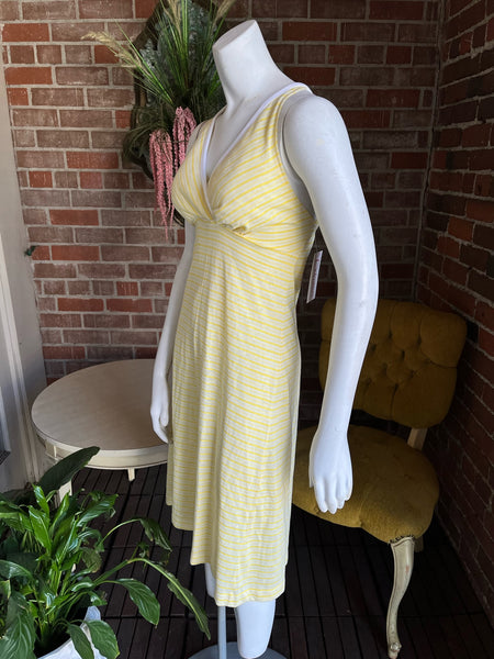 1970s Yellow Cotton Dress