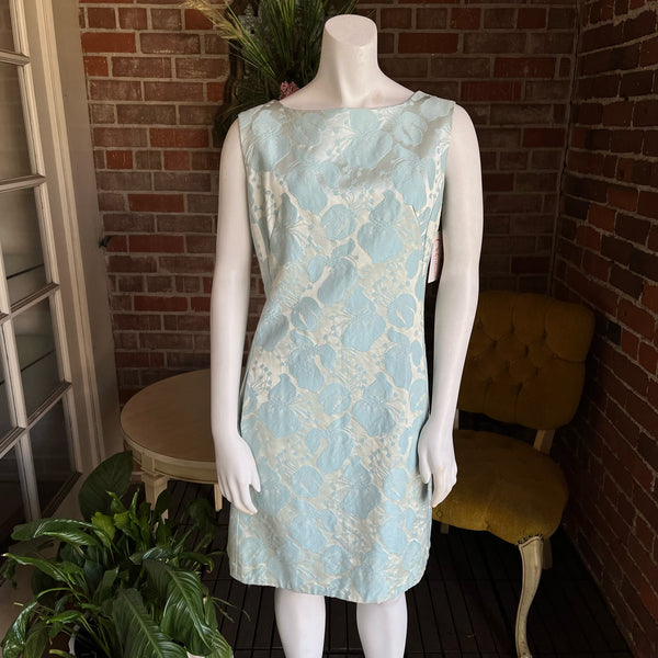 1960s Mini Brocade Dress
