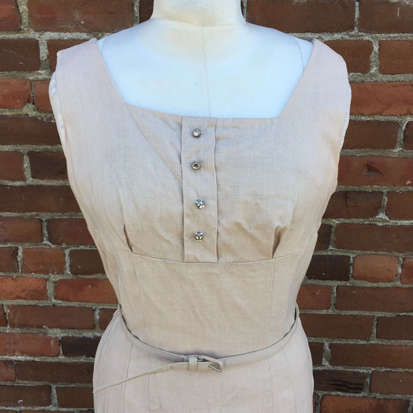 1960s Linen Dress