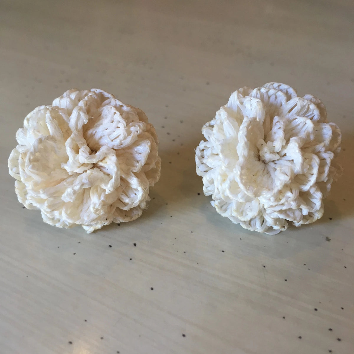 Cloth Flower Clip-Ons