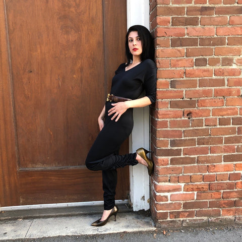 Vintage Bad girl Jumpsuit Catsuit