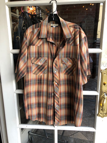 men's plaid shirt