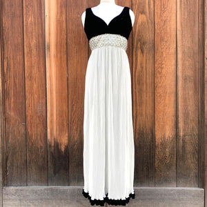 1960s Velvet and Lurex Gown