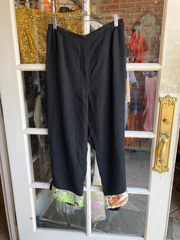 silk pants