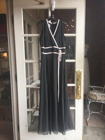 1970 Polka Dot Maxi Coco