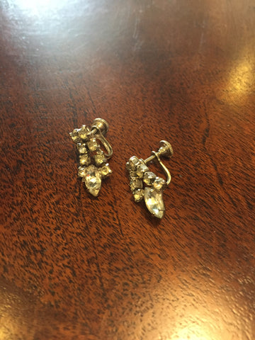rhinestone earrings