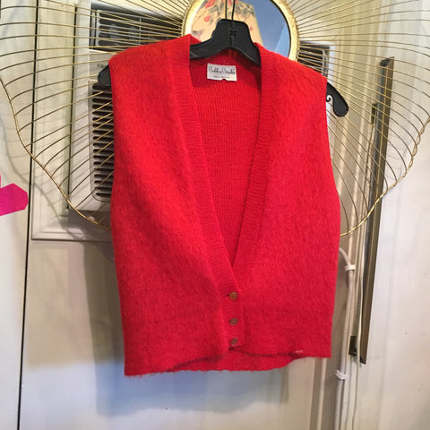 Bobbie Brooks mohair sweater vest